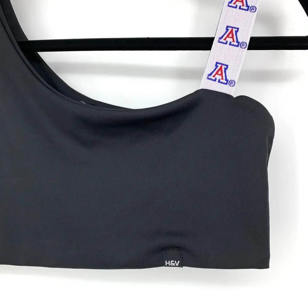 Hype & Vice Sports Bra Women's Size Small U Of A University Black
